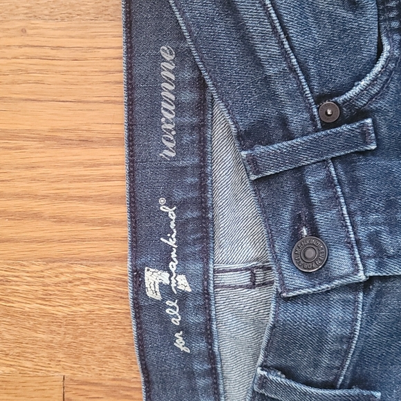 7 For all Mankind Roxanne Crop Jeans 26 - Picture 2 of 11